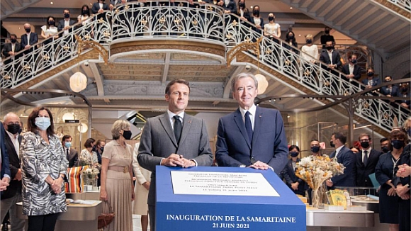 The Samaritaine Department Store reopens soon